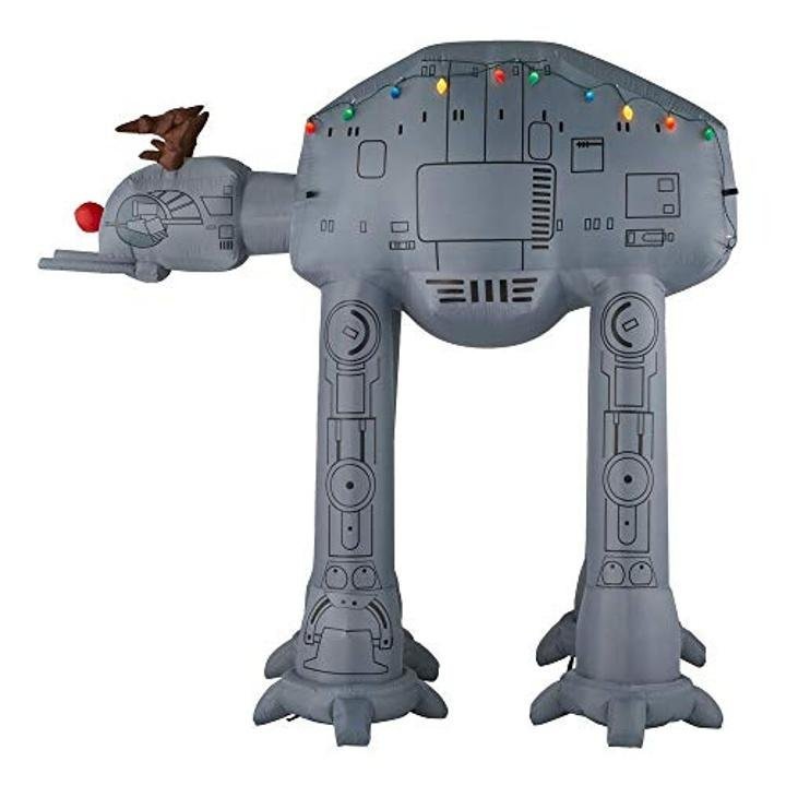 gemmy-8.5Ft. Tall Christmas Inflatable Airblown Star Wars at-at Indoor/Outdoor Holiday Decoration