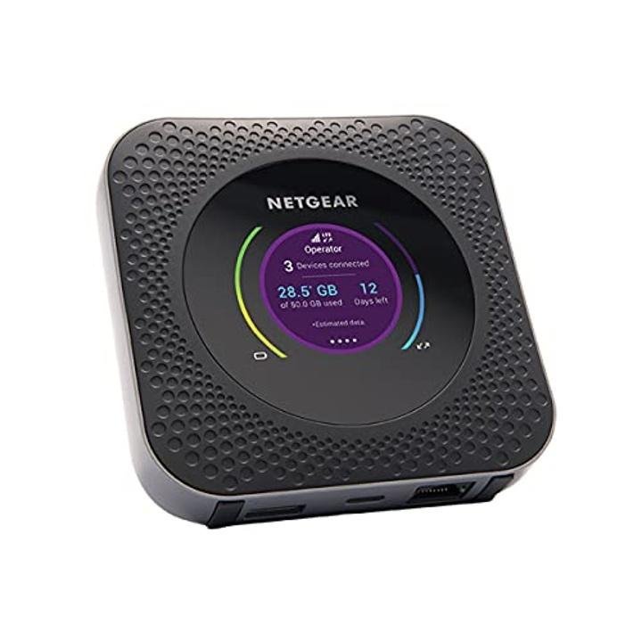netgear-nighthawk-m1-Mobile Hotspot 4G LTE Router (MR1100) – Up to 1Gbps Speed | Connect up to 20 Devices | Create WLAN Anywhere