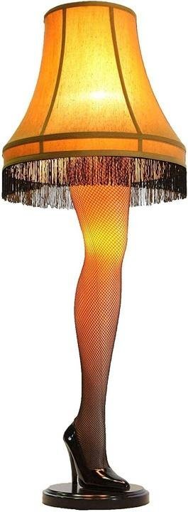 a-christmas-story-Full Size 45″ Leg Lamp, Cream