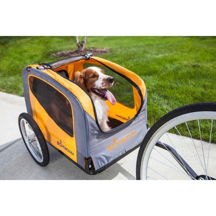 schwinn-rascal-bike-Pet Trailer, Orange