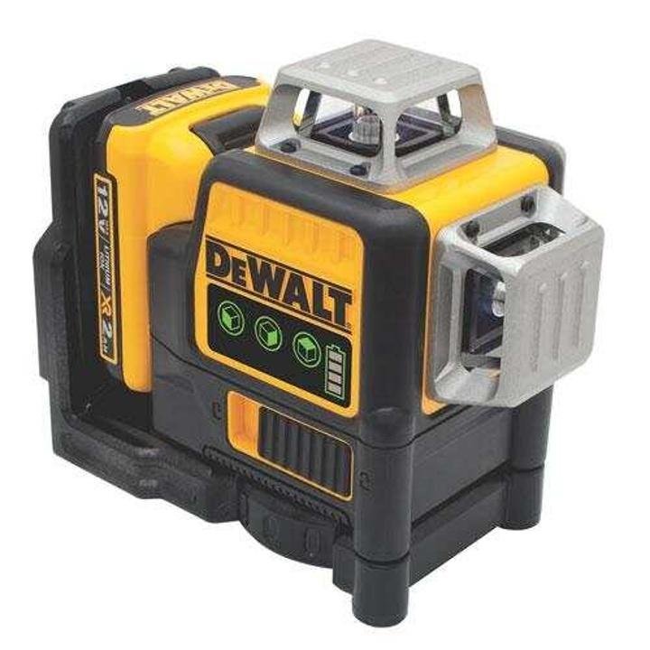 dewalt-12V 3 x 360-Degree Lithium-Ion Green Beam Line Laser