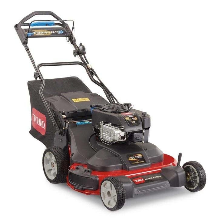toro-timemaster-30 in.Electric Start Walk-Behind Gas Self-Propelled Mower with Spin-Stop