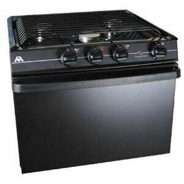 atwood-range-wedgewood-3 Burner, 17″, Black