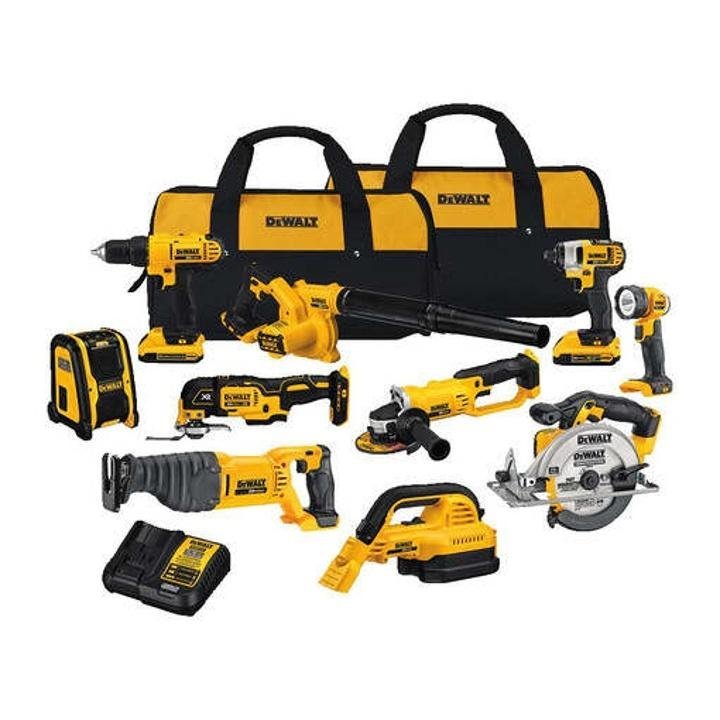 dewalt-20V MAX* 10-Tool Combo Kit