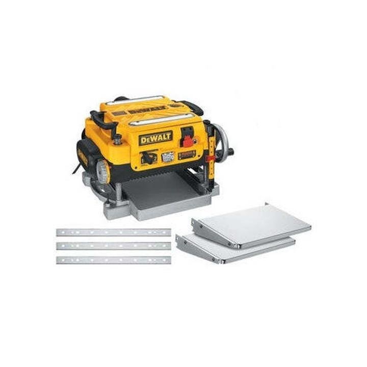 dewalt-13 in. Two-Speed Thickness Planer with Support Tables and Extra Knives