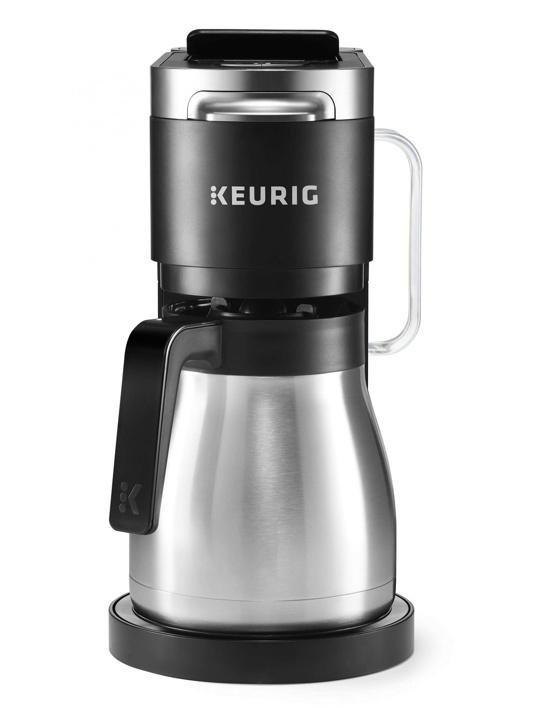 keurig-k-Coffee Maker, with Single Serve K-Cup Pod and 12 Cup Carafe Brewer, Black
