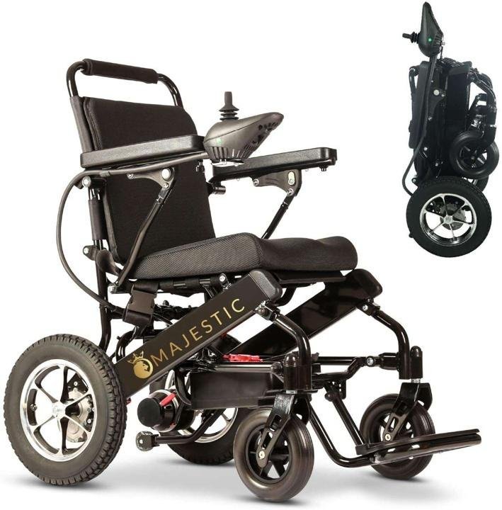 New Folding Ultra Lightweight Electric Power Wheelchair,Air Travel Allowed, Heavy Duty, Mobility Motorized
