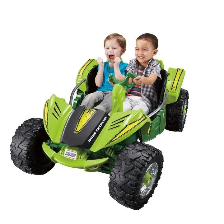 power-wheels-12V Dune Racer Extreme – Green/Pink/Purple