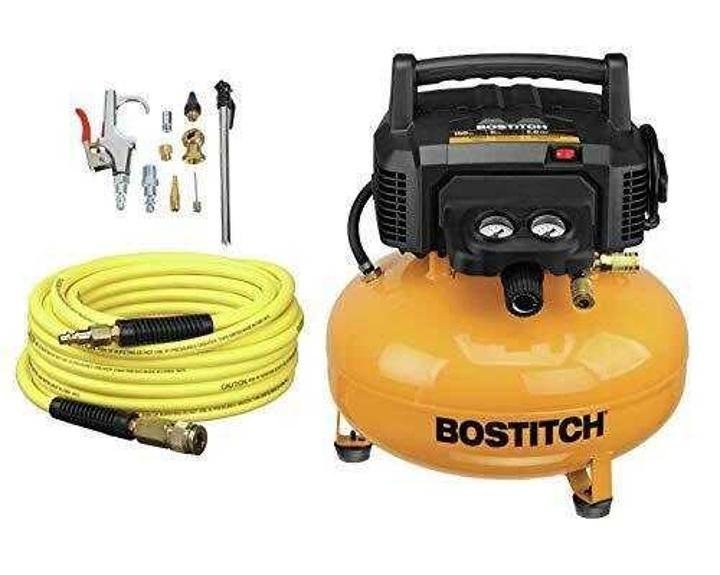 bostitch-Air Compressor Kit, Oil-Free, 6 Gallon, 150 PSI (BTFP02012-WPK)