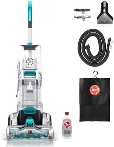 Automatic Carpet Cleaner Machine for Carpet and Upholstery, Deep Cleaning Carpet Shampooer Machine, Pair with a Hoover Carpet Cleaner Solution for a Bright, Refreshed Home