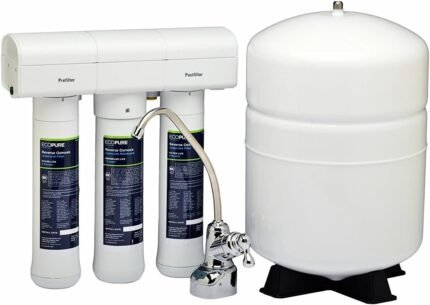 Premium Reverse Osmosis System – Under Sink Drinking Water Filter System – NSF-Certified – Reduces Lead, Chlorine, and TDS –Bottled-Quality Water – Easy Filter Changes