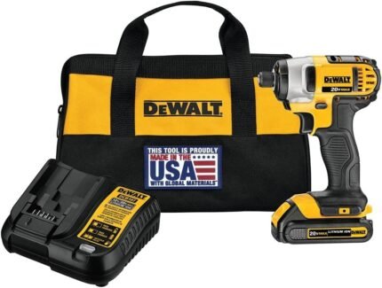 20V MAX Impact Driver Kit, 1/4-Inch, Battery and Charger Included