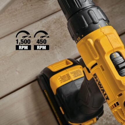 20V MAX Cordless Drill and Impact Driver, Power Tool Combo Kit , Includes 2 Batteries, Charger and Bag