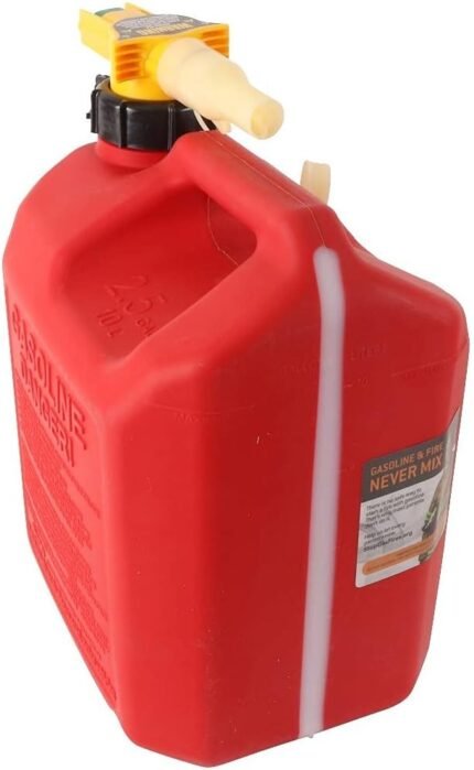 2.5 Gallon Fuel Can, 11.75" x 8" x 10"", Red &6 Month / 200 Gallon Capacity Replacement Refrigerator Water Filter