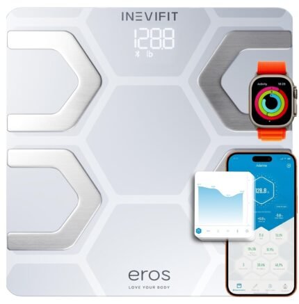 Bluetooth Smart Body Fat Scale, Digital BMI Body Composition Analyzer with Smartphone App