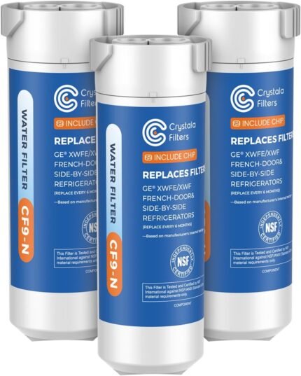Refrigerator Water Filter Replacement Pack of 3