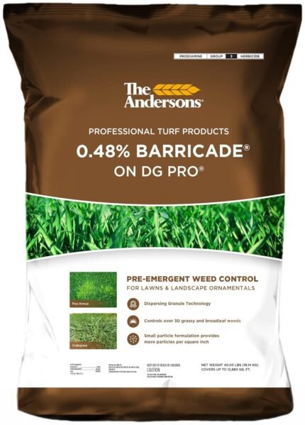Professional-Grade Granular Pre-Emergent Weed Control - Covers up to 12,880 sq ft (40 lb)