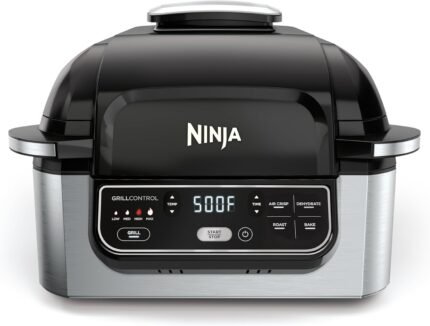 Multi-Functional Air Fryer with Dehydrator, Indoor Electric, 6-in-1 Functions, Nonstick Basket