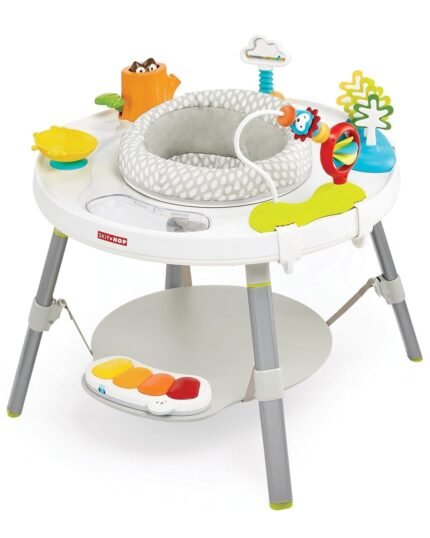 Baby Activity Center: Interactive Play Center with 3-Stage Grow-with-Me Functionality, 4mo+, Explore & More