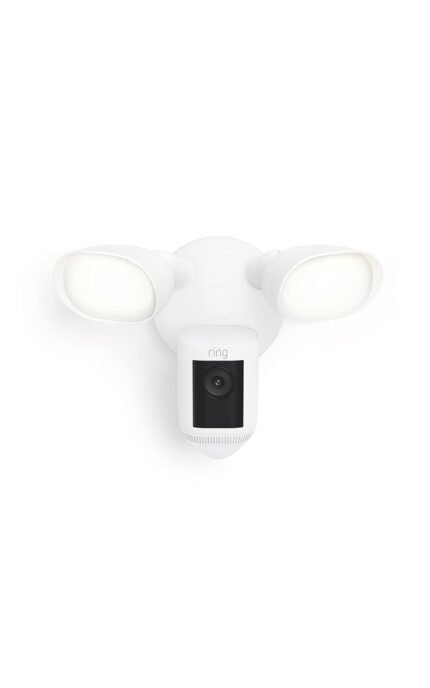 Home or business security, Retinal 2K Video, Color Night Vision and Two-Way Talk with Audio+, White
