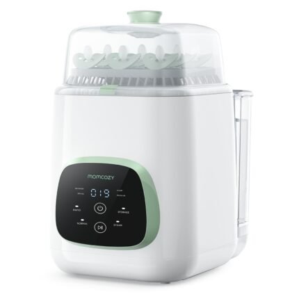 Baby Bottle Washer, Sterilizer & Dryer - All-in-One Cleaning Machine for Bottles, Pump Parts & Baby Essentials - Time-Saving & Effortless Care
