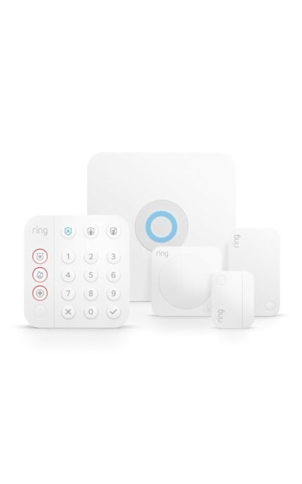 5-Piece Kit Wireless smart home or business security system, expandable, easy setup, Mobile App Control, 24/7 Professional Monitoring