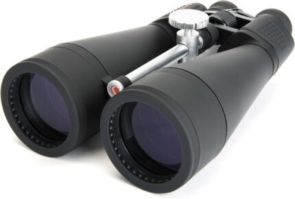 20x80 Binoculars – High-Power Binoculars for Astronomy and Long-Range Terrestrial Viewing – Large Aperture with BaK-4 Prisms – Includes Tripod Adapter & Carrying Case
