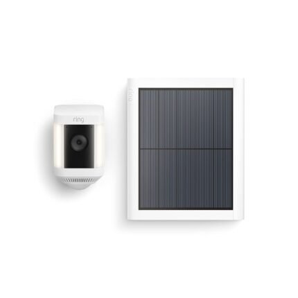 Cam, Solar | Two-Way Talk, Color Night Vision, and Security Siren- White