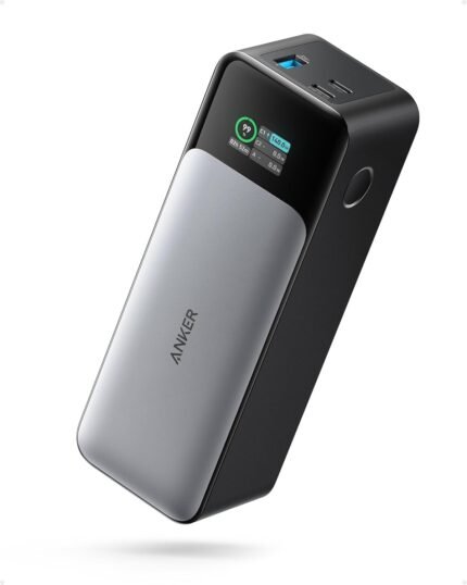 Power Bank, 140W Max 3-Port Laptop Portable Charger, 24,000mAh, Smart Display