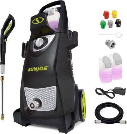Electric Pressure Power Washer, Heavy-Duty 2500 Max PSI (2030 PSI PWMA Rated) - Portable Cleaning and Washing Machine System for Home, Autos, Patios, Decks, & Sidewalks