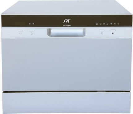 Dishwasher with Delay Start & LED – Silver